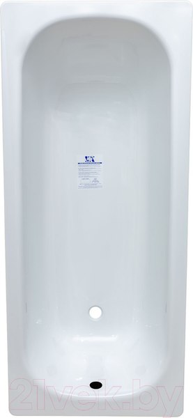 Изображение товара Ванна стальная Smavit Cassia Titanium 140x70 (с ножками Etalon)