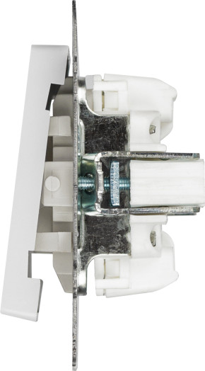 Изображение товара Выключатель INTRO Accent 6-109-01 / Б0063602 (белый)