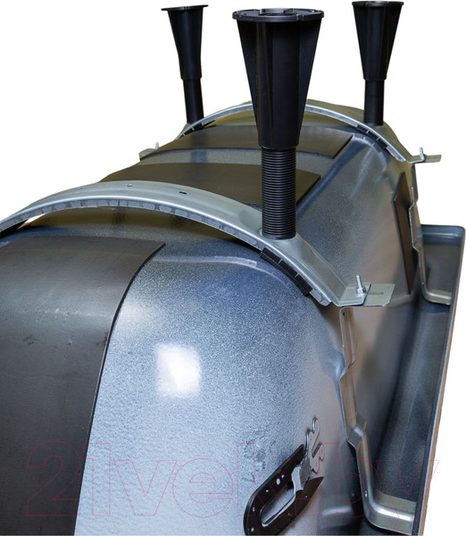 Изображение товара Ванна стальная Smavit Cassia Titanium Inside 150x70 (с шумоизоляцией и ножками Etalon)