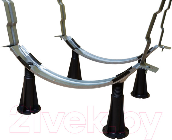 Изображение товара Ванна стальная Smavit Cassia Titanium Inside 150x70 (с шумоизоляцией и ножками Etalon)