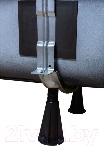 Изображение товара Ванна стальная Smavit Cassia Titanium Inside 160x70 (с шумоизоляцией и ножками Etalon)