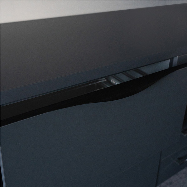 Изображение товара Ручка для мебели Kerron RT-002-500 BL (матовый черный)