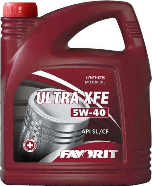 Изображение товара Моторное масло Favorit Ultra XFE 5W40 SL/CF / 56717 (5л)