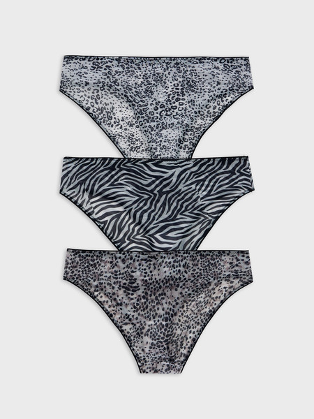 Изображение товара Комплект женских трусов Mark Formelle 412451-3 (р.94, анималистичный принт)