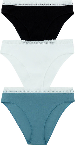 Изображение товара Комплект женских трусов Mark Formelle 412461-3 (р.106, арктика)