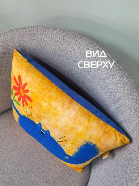 Изображение товара Подушка декоративная MATEX Kotoklism line. Толстяк / 28-901 (коричневый)
