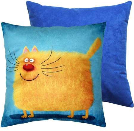 Изображение товара Подушка декоративная MATEX Kotoklism line. Рудольф / 28-925 (светло-желтый)