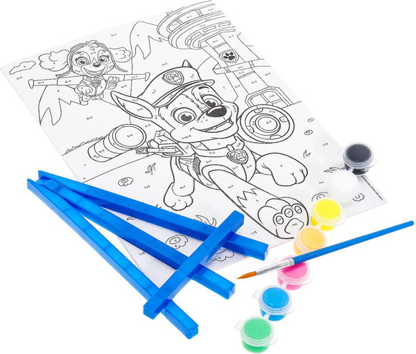 Изображение товара Картина по номерам MultiArt Щенячий патруль / CANV17X23-113764