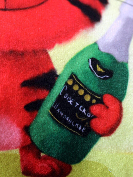 Изображение товара Подушка декоративная MATEX Kotoklism line. Игристые / 52-159 (лимонный/красный/фуксия)