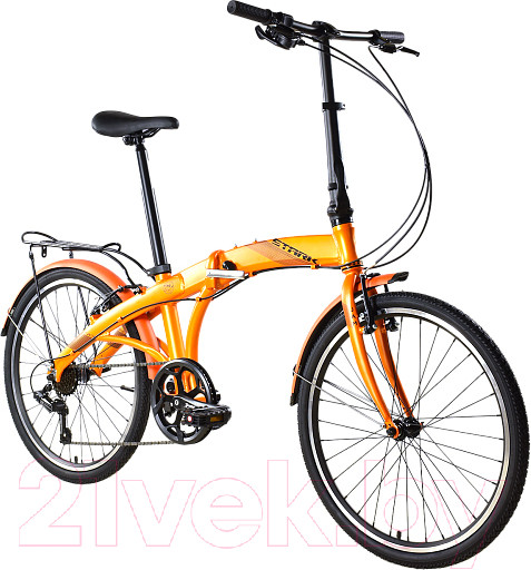 Изображение товара Велосипед STARK Jam 24.1 V 2024 (14.5, оранжевый/черный,  разобранный, в коробке)