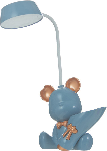 Изображение товара Настольная лампа Risalux Мишка 10186156 (синий)