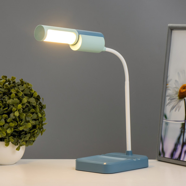 Изображение товара Настольная лампа Risalux Лансер 9352535 (синий/лазурный)