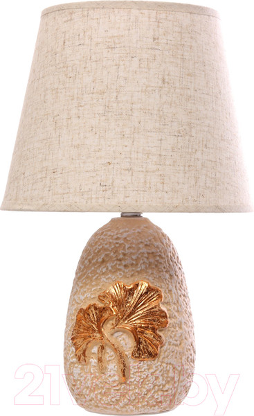 Изображение товара Прикроватная лампа Risalux Листья 9680022 (бежевый/золото)