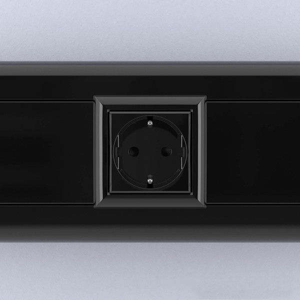 Изображение товара Розетка DKC Avanti 4402002 (черный квадрат)