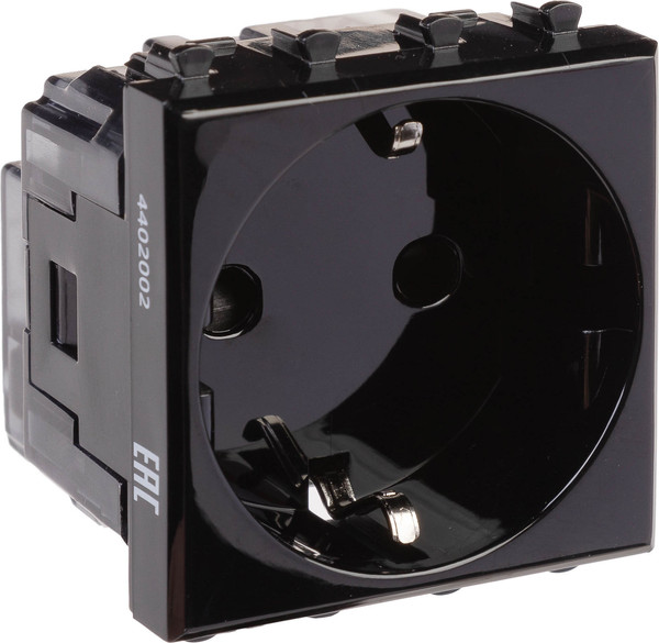 Изображение товара Розетка DKC Avanti 4402002 (черный квадрат)