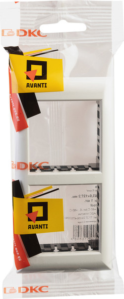 Изображение товара Рамка для выключателей и розеток DKC Avanti 4400914 (белый)