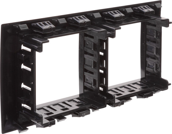 Изображение товара Рамка для выключателей и розеток DKC Avanti 4402914 (черный)