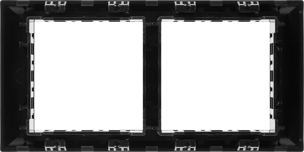 Изображение товара Рамка для выключателей и розеток DKC Avanti 4402914 (черный)