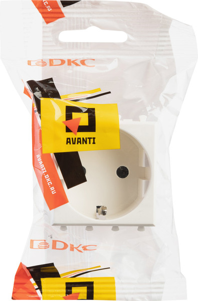 Изображение товара Розетка DKC Avanti 4400002 (белое облако)