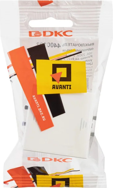 Изображение товара Выключатель DKC Avanti 4400102 (белое облако)