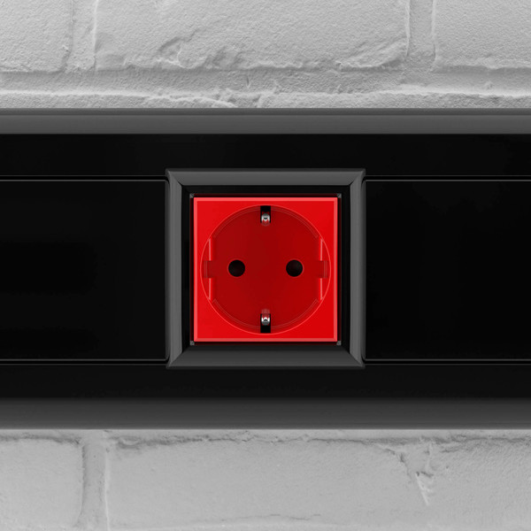 Изображение товара Розетка DKC Avanti 4401002 (красный квадрат)