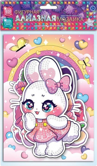 Изображение товара Набор алмазной вышивки MultiArt Милые животные / AMF-113898