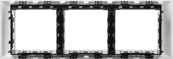 Изображение товара Рамка для выключателей и розеток DKC Avanti 4404916 (серебристый металлик)