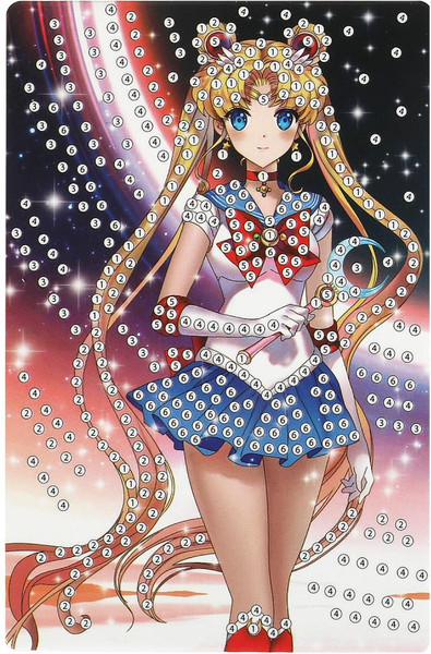 Изображение товара Набор алмазной вышивки MultiArt Волшебная девочка / AM10X15-SALMO