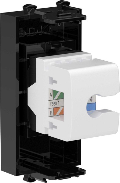 Изображение товара Розетка DKC Avanti 4402661 (черный квадрат)