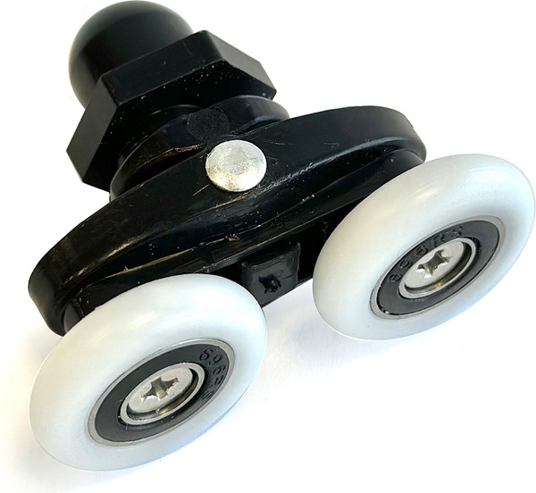 Изображение товара Душевая кабина Domani-Spa Simple 99 high Black / DS01Sm99HWCl00.Gt-V1.2-Black (белый/прозрачное стекло)