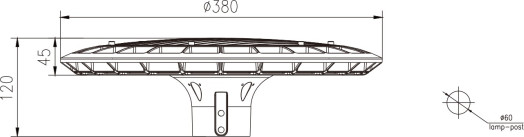 Изображение товара Светильник уличный ЭРА SPP-506-0-50K-060 / Б0062669