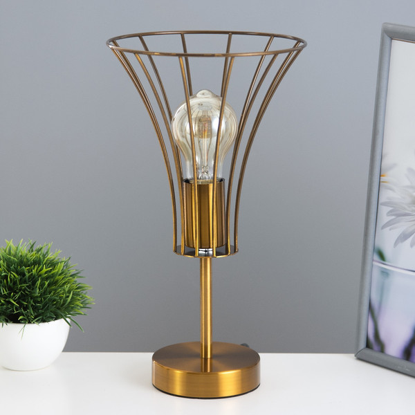 Изображение товара Прикроватная лампа Risalux Чилли 9626314 (золото)