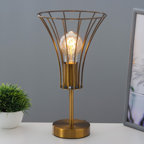 Изображение товара Прикроватная лампа Risalux Чилли 9626314 (золото)