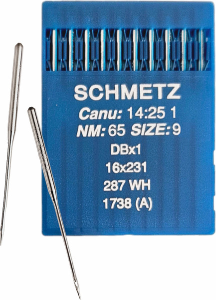 Изображение товара Набор игл для промышленной швейной машины Schmetz DBx1 65 Sch-10 (10шт, универсальные)