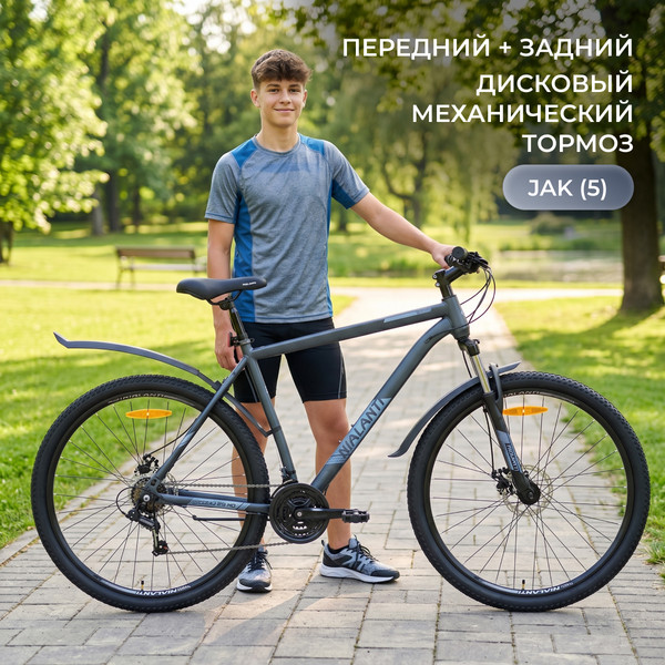 Изображение товара Велосипед Nialanti ForsaJ MD 29 2025 (19.5, графитовый матовый)