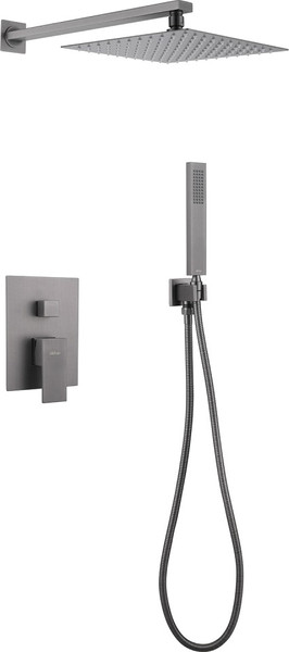 Изображение товара Душевая система со смесителем Abber Daheim AF8219NG (никель)