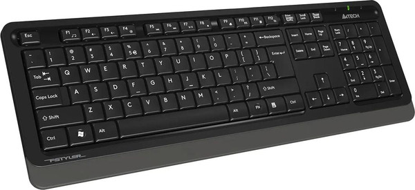 Изображение товара Комплект клавиатура и мышь A4Tech Fstyler FG1010S (черный/серый)