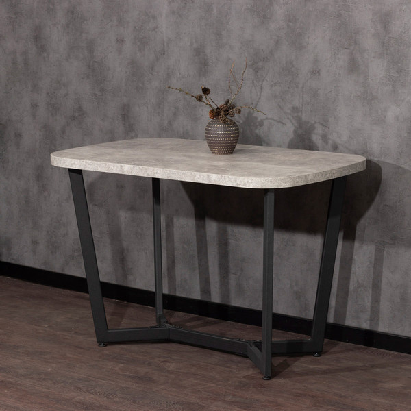 Изображение товара Столешница для стола Millwood Закругленная 160x80x3.6 (бетон)