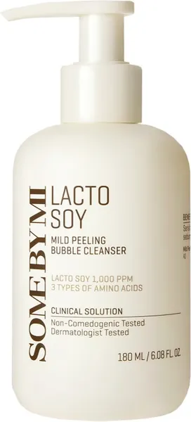 Изображение товара Пенка для умывания Some By Mi Lactosoy Mild Bubble Peeling Cleanser (180мл)