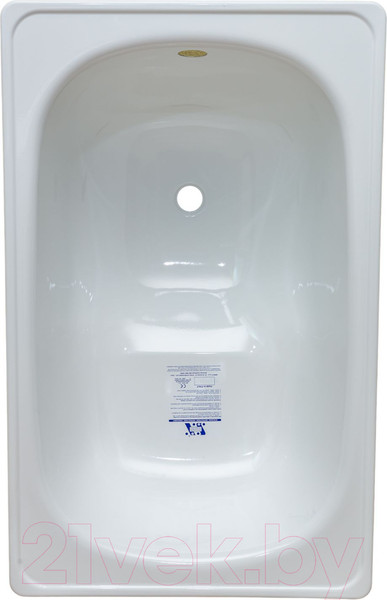 Изображение товара Ванна стальная Smavit Cassia Titanium Mini 105x70 (c сиденьем)