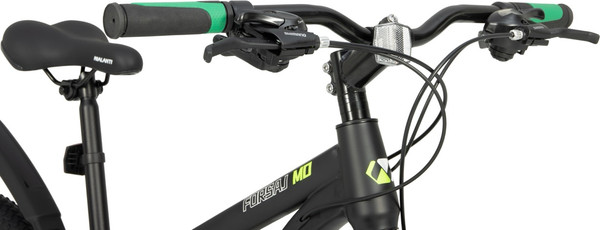 Изображение товара Велосипед Nialanti ForsaJ MD 26 2025 (13.5, черный/зеленый)