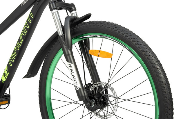 Изображение товара Велосипед Nialanti ForsaJ MD 26 2025 (13.5, черный/зеленый)