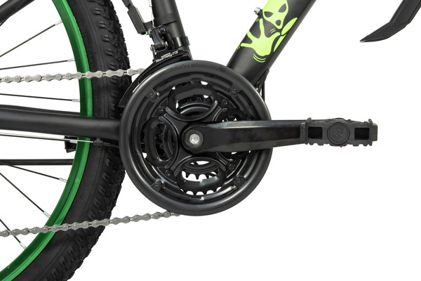 Изображение товара Велосипед Nialanti ForsaJ MD 26 2025 (13.5, черный/зеленый)
