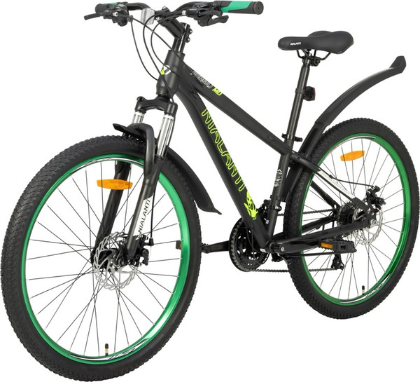 Изображение товара Велосипед Nialanti ForsaJ MD 26 (16, черно-зеленый, разобранный, в коробке)