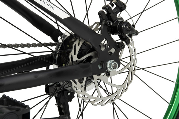 Изображение товара Велосипед Nialanti ForsaJ MD 26 (16, черно-зеленый, разобранный, в коробке)