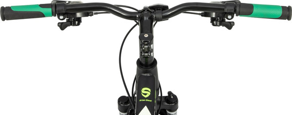 Изображение товара Велосипед Nialanti ForsaJ MD 26 (16, черно-зеленый, разобранный, в коробке)