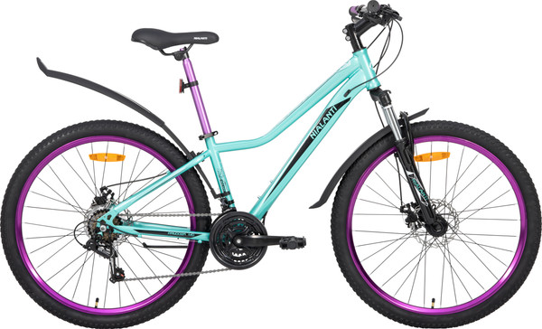 Изображение товара Велосипед Nialanti Pandora MD 27.5 2025 (15, бирюзовый, разобранный, в коробке)
