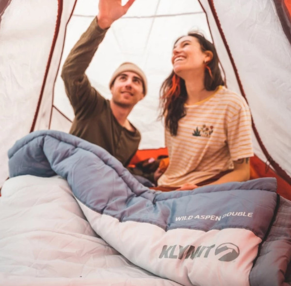 Изображение товара Спальный мешок Klymit Wild Aspen Double / 13WDGR01E (зеленый)