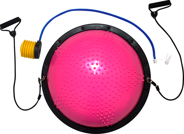 Изображение товара Баланс-платформа Calviano Bosu Ball (58см, розовый)