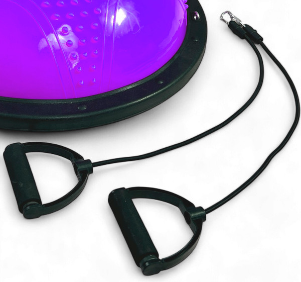 Изображение товара Баланс-платформа Calviano Bosu Ball (58см, фиолетовый)